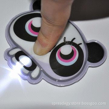 Soft PVC LED Keychains, PVC Offset Printing, Good Promotional Gifts, Competitive Price